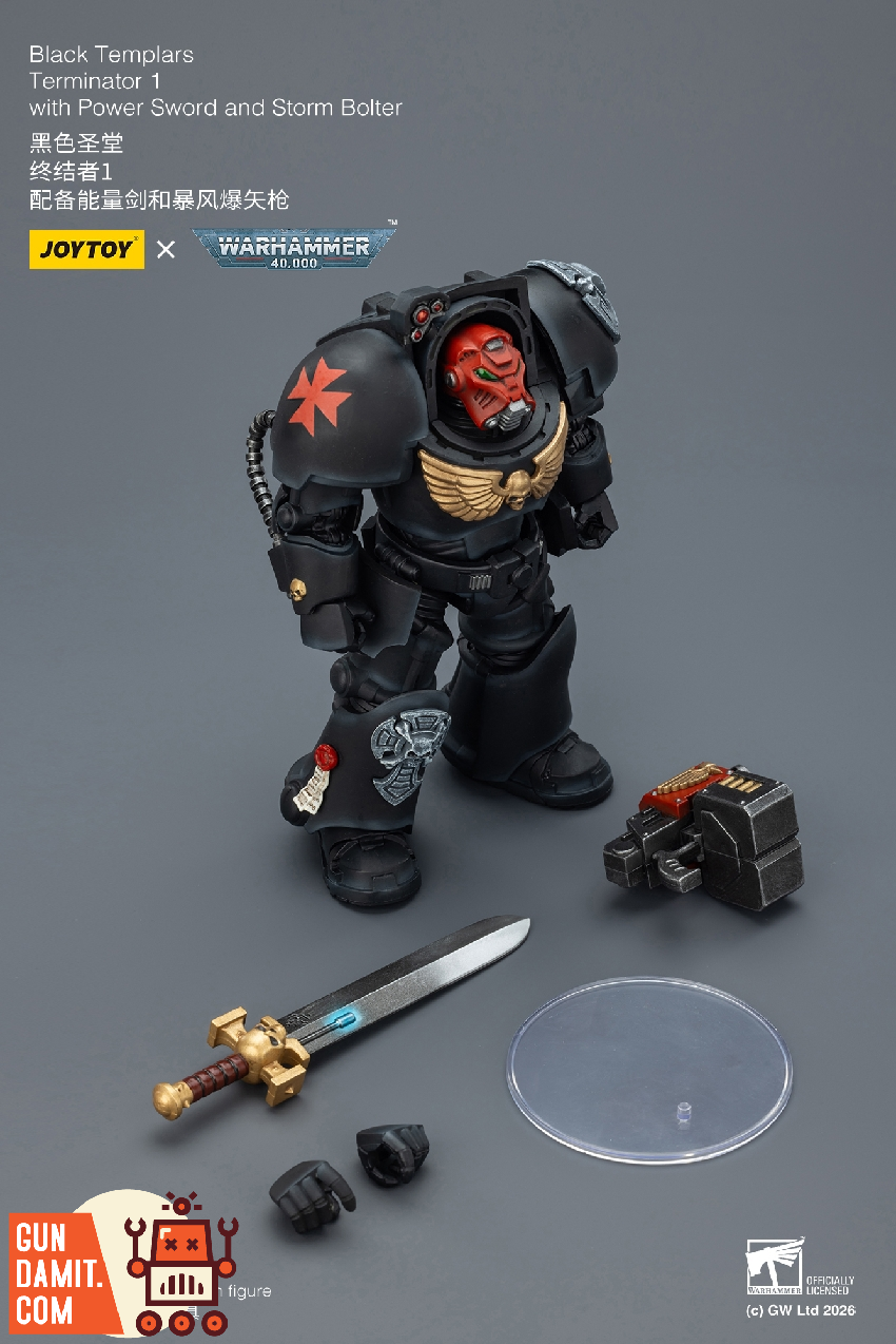 JT03097 Black Templars Terminator 1 - view 20 JoyToy JT03097 Black Templars Terminator 1 - view 20