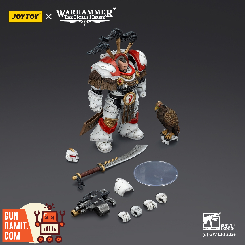 JoyToy White Scars Praetor Warhammer 40K - weapon detail JT03486 JoyToy White Scars Praetor Terminator 1/18 - weapon detail