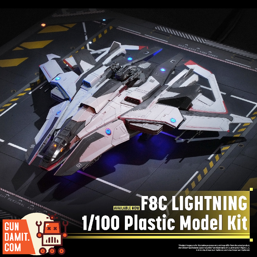 F8C Lightning Model Kit - view 12 Planetring F8C Lightning Model Kit - view 12