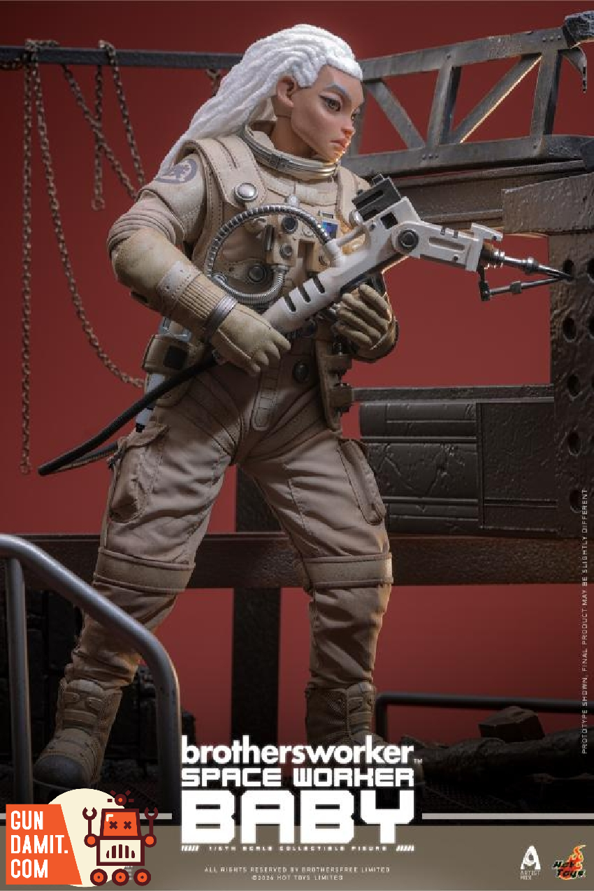 Hot Toys AMC040 Space Worker Baby Brothersfree 1/6 - full set 1 Hot Toys AMC040 Space Worker Baby Brothersfree 1/6 - full set 1