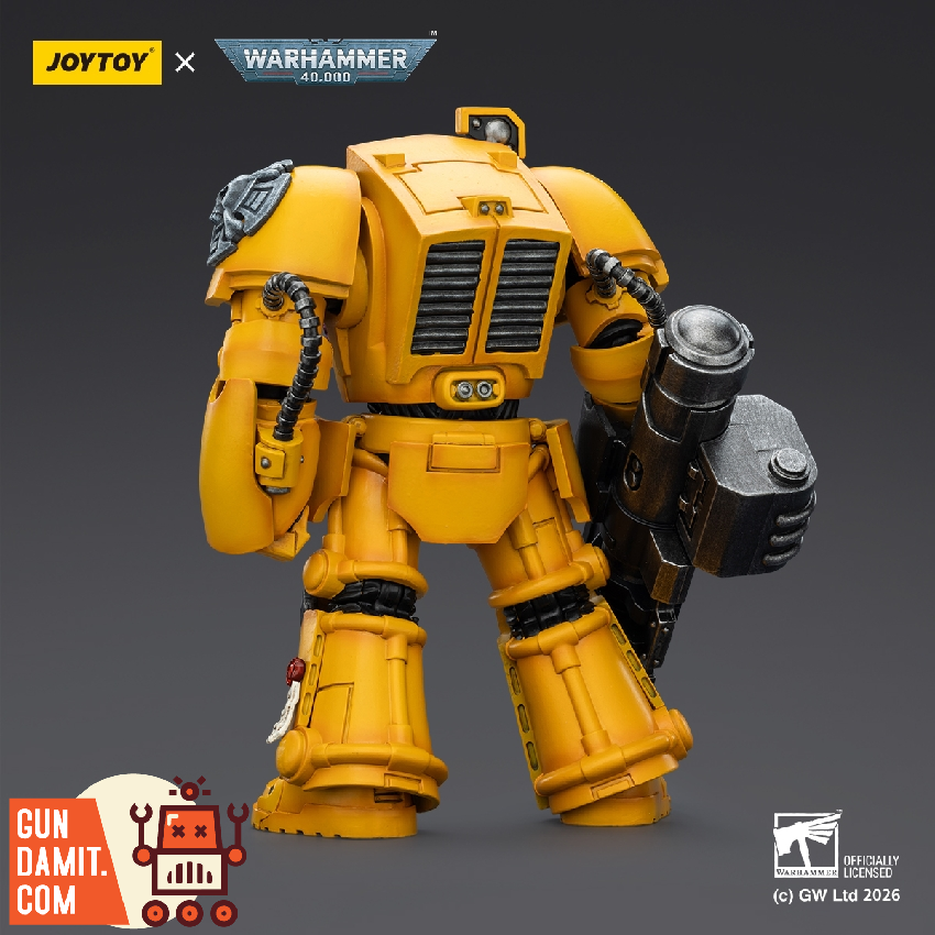 JT03172 Imperial Fists Terminator 3 - side view JoyToy JT03172 Imperial Fists Terminator 3 - side view