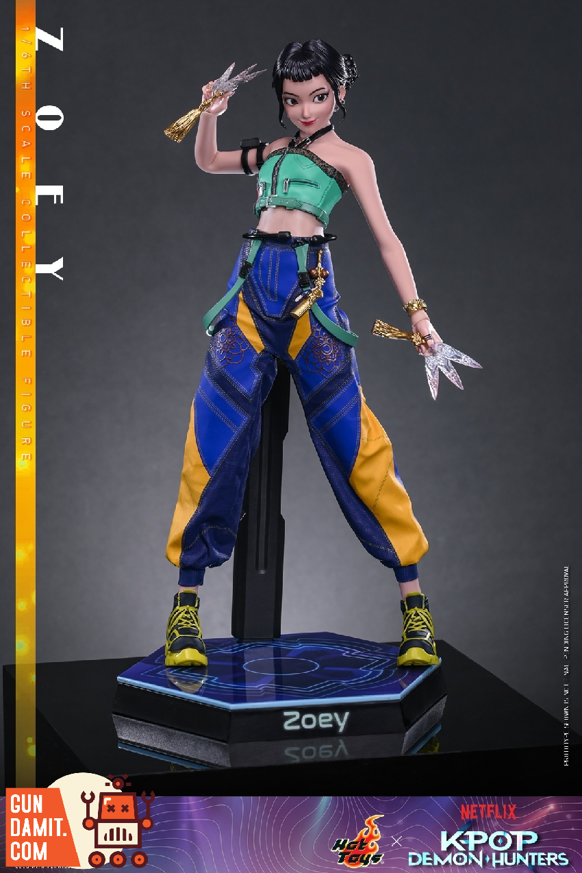 TMS178 Zoey - view 16 Hot Toys TMS178 KPop Demon Hunters Zoey - view 16
