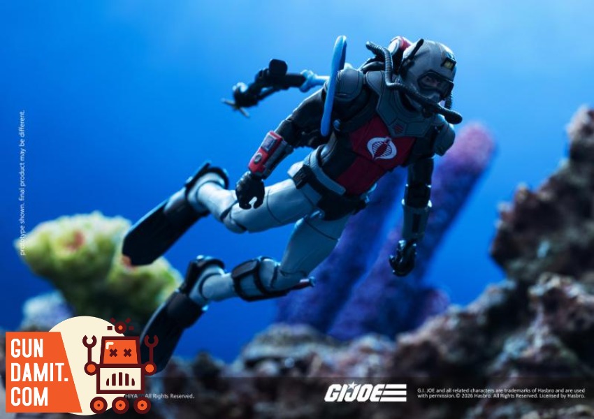 EMG0458 G.I.Joe Venom Eel - view 6 Hiya Toys EMG0458 G.I.Joe Venom Eel - view 6