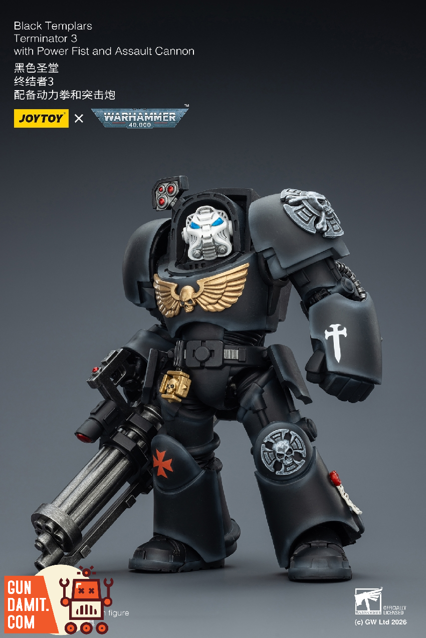 JT03110 Black Templars Terminator 3 - view 13 JoyToy JT03110 Black Templars Terminator 3 - view 13