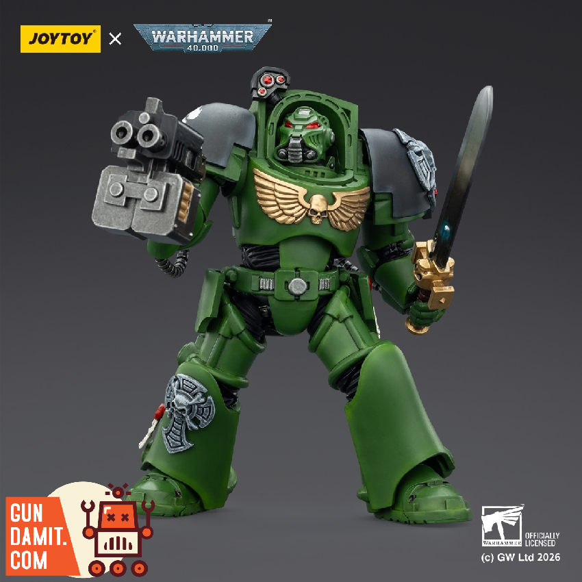 JT03219 Salamanders Terminator 1 - close-up detail JoyToy JT03219 Salamanders Terminator 1 - close-up detail