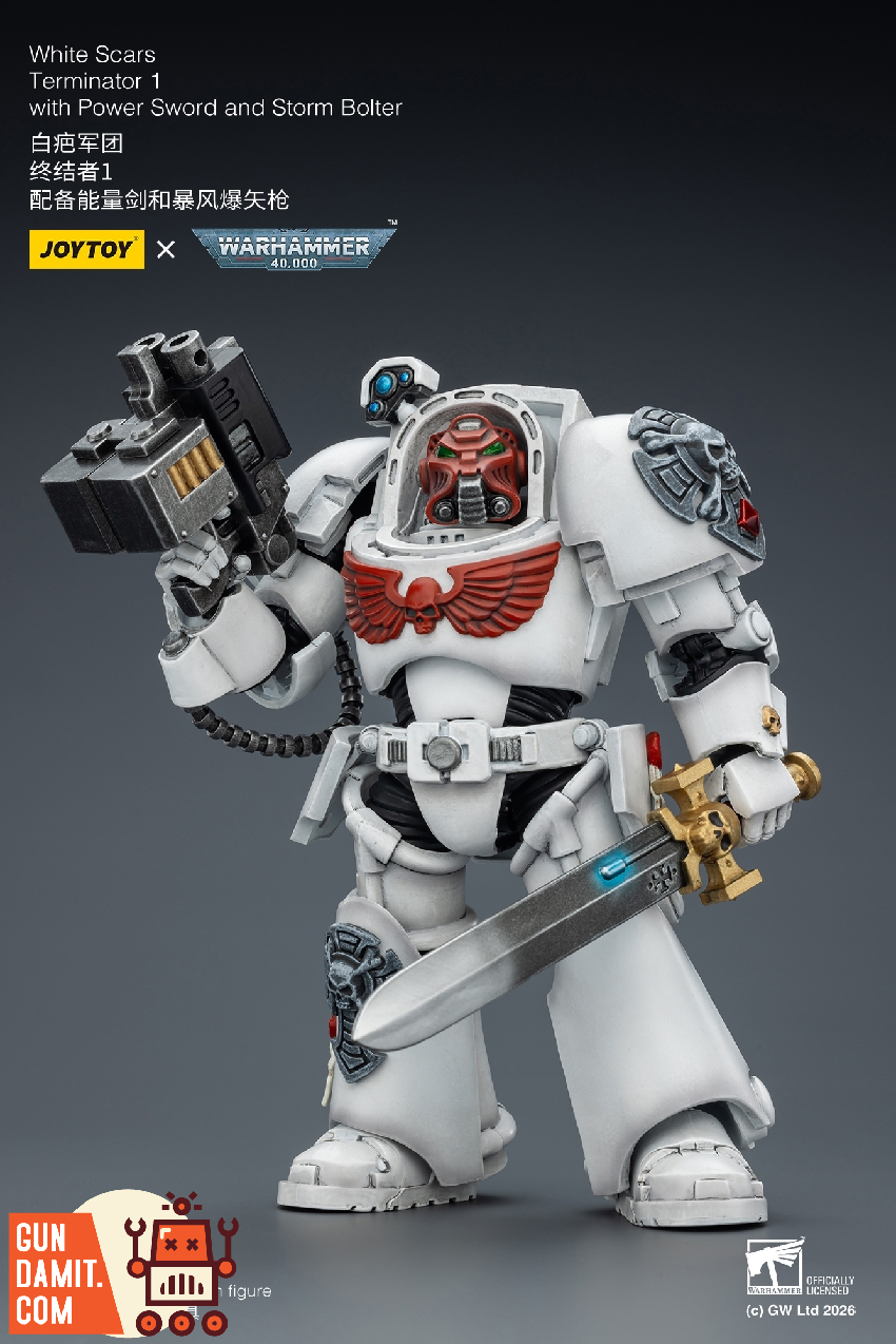 JT03189 White Scars Terminator 1 - view 14 JoyToy JT03189 White Scars Terminator 1 - view 14