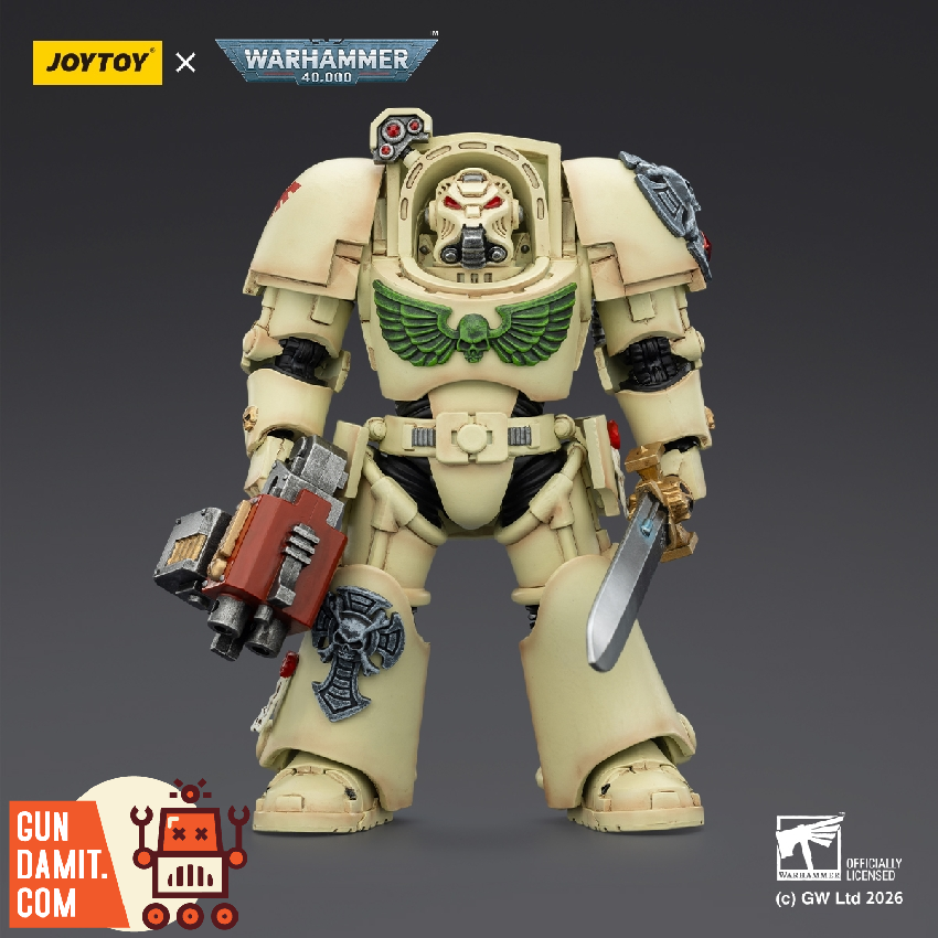 JT03127 Deathwing Terminator 1 - front view JoyToy JT03127 Dark Angels Deathwing Term 1 - front view