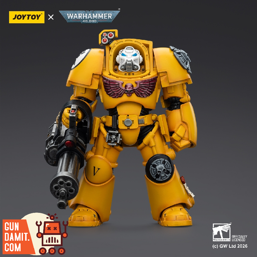 JT03172 Imperial Fists Terminator 3 - front view JoyToy JT03172 Imperial Fists Terminator 3 - front view