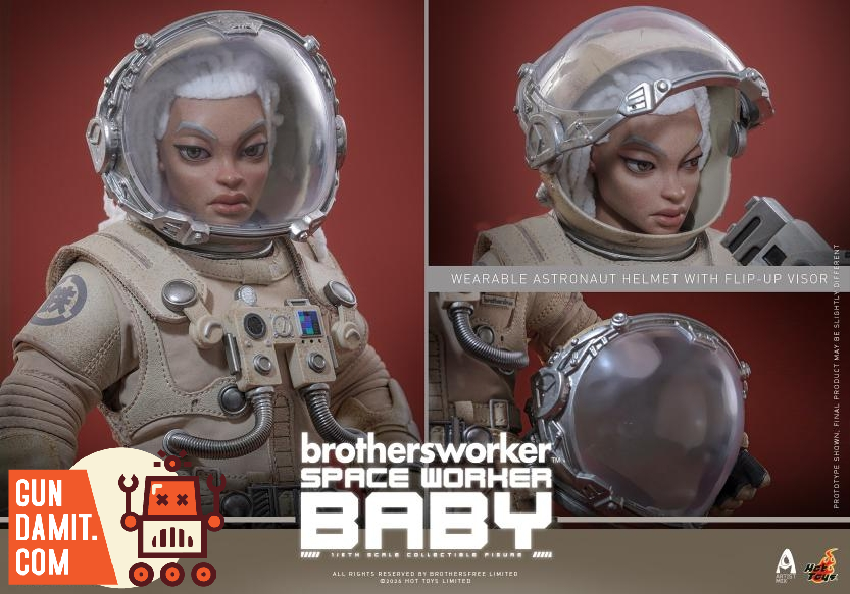 Hot Toys AMC040 Space Worker Baby Brothersfree 1/6 - detail 1 Hot Toys AMC040 Space Worker Baby Brothersfree 1/6 - detail 1