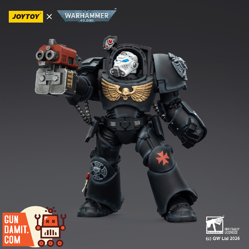JT03103 Black Templars Terminator 2 - back view JoyToy JT03103 Black Templars Terminator 2 - back view