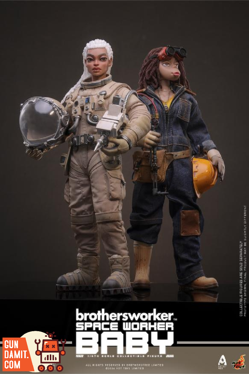 Hot Toys AMC040 Space Worker Baby Brothersfree 1/6 - base Hot Toys AMC040 Space Worker Baby Brothersfree 1/6 - base