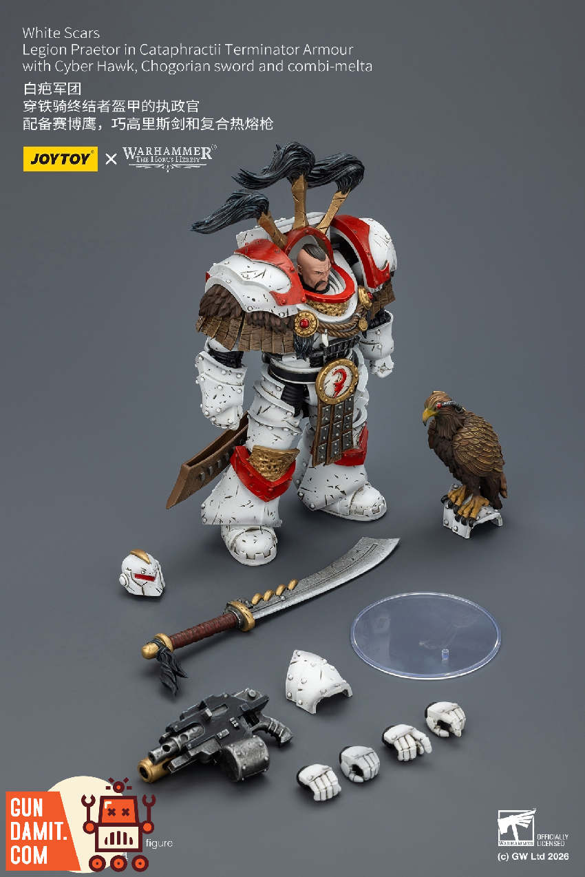 JoyToy White Scars Praetor Warhammer 40K - view 22 JT03486 JoyToy White Scars Praetor Terminator 1/18 - view 22