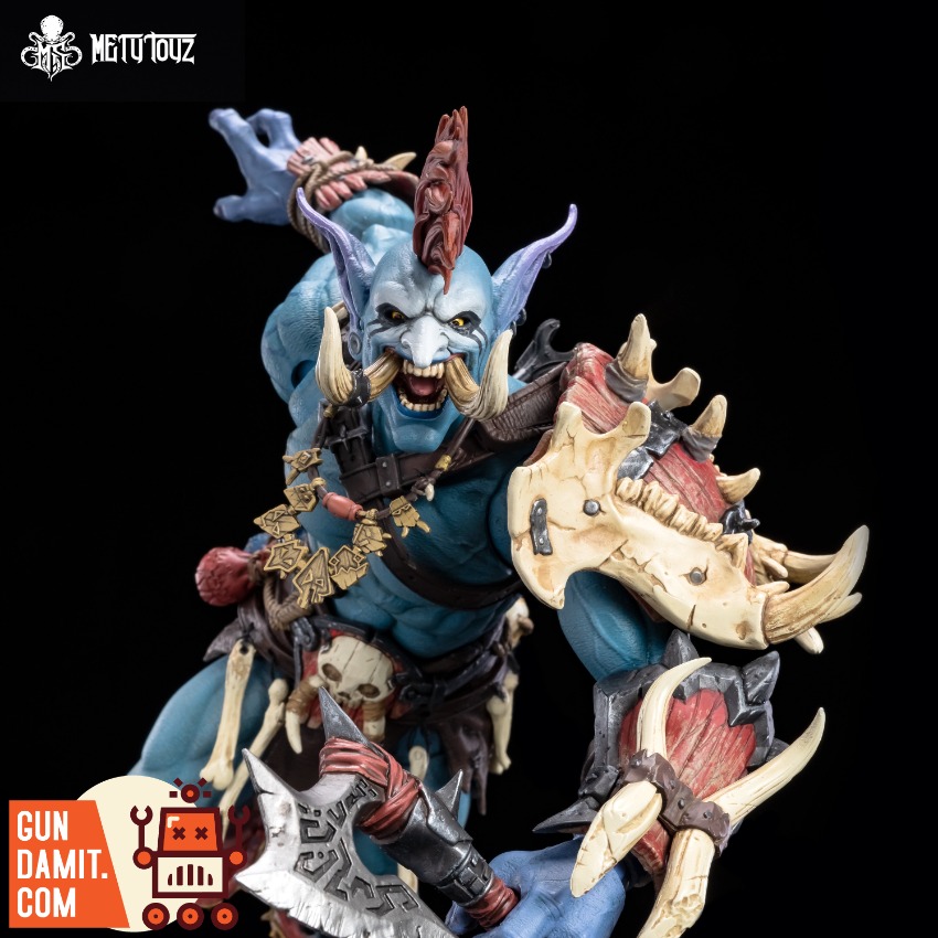 Troll Stalker Senjin - back view Mety Toyz Troll Stalker Senjin - back view