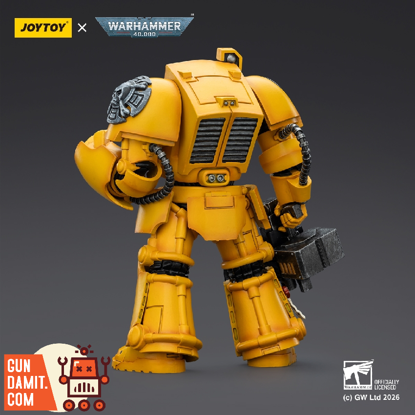 JT03165 Imperial Fists Terminator 2 - side view JoyToy JT03165 Imperial Fists Terminator 2 - side view