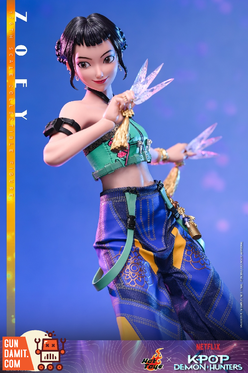 TMS178 Zoey - view 12 Hot Toys TMS178 KPop Demon Hunters Zoey - view 12