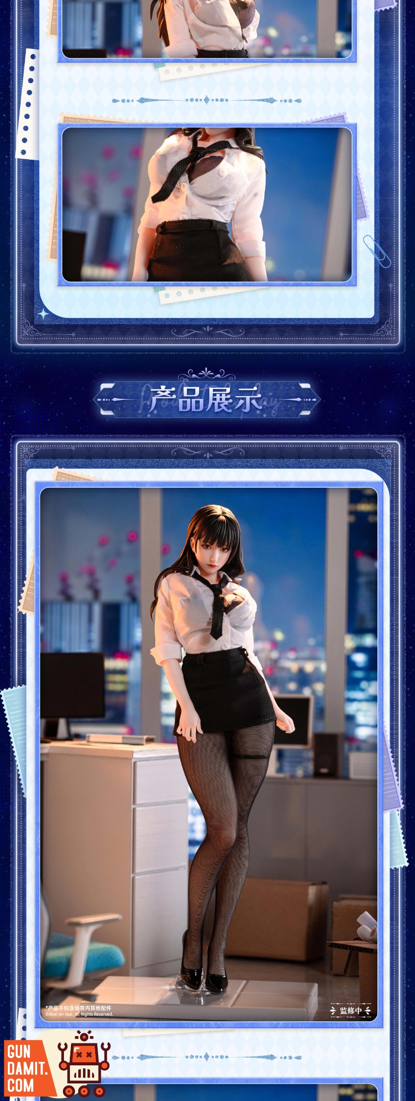 Real on Real 1/6 Teacher Real Fabric Outfit Figure - view 9 ROR-TEACHER-RFO Real on Real 1/6 Teacher Real Fabric Outfit - view 9