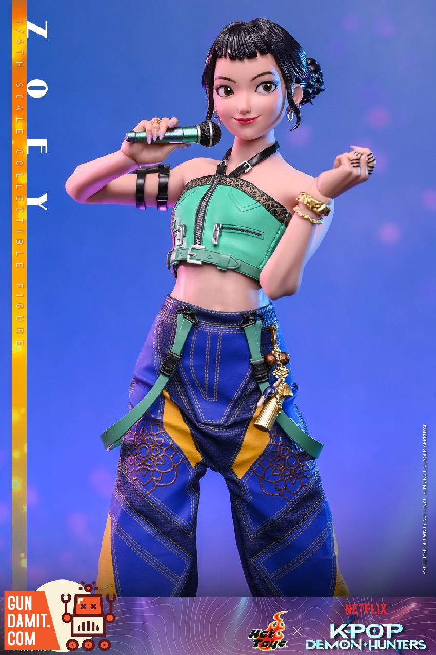 TMS178 Zoey - view 15 Hot Toys TMS178 KPop Demon Hunters Zoey - view 15