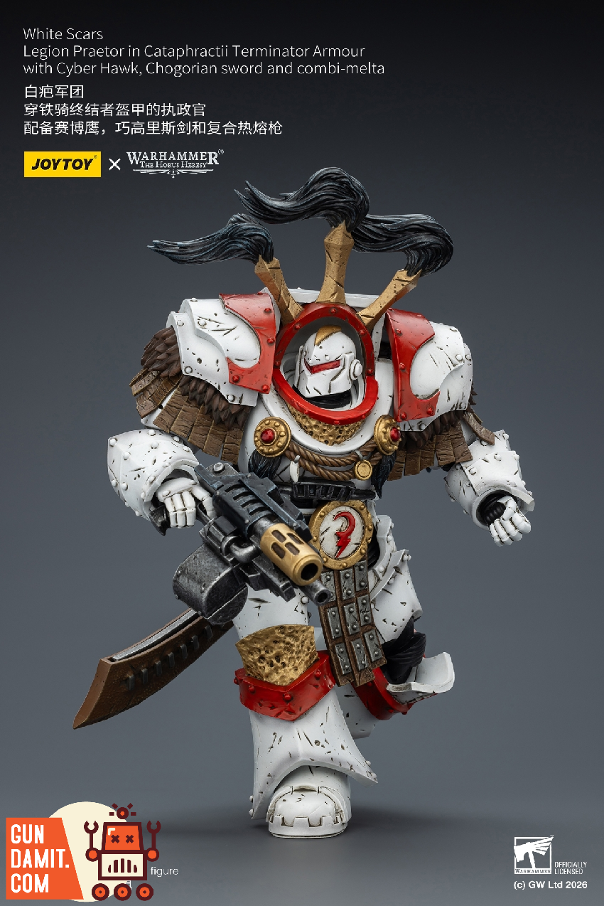 JoyToy White Scars Praetor Warhammer 40K - view 17 JT03486 JoyToy White Scars Praetor Terminator 1/18 - view 17