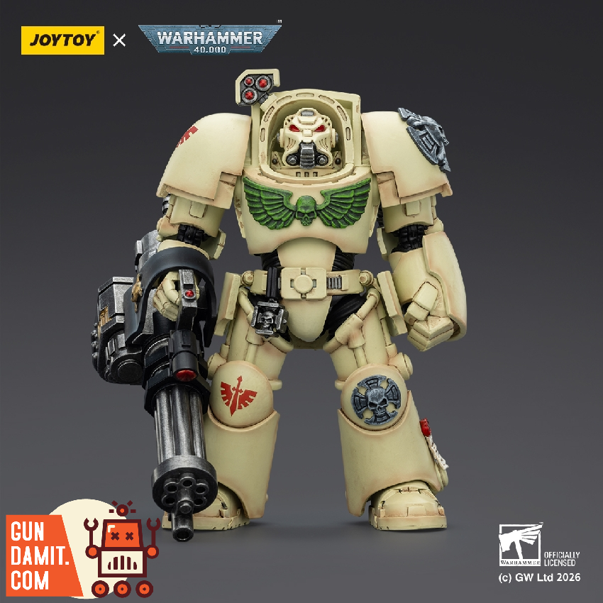 JT03141 Deathwing Terminator 3 - front view JoyToy JT03141 Dark Angels Deathwing Term 3 - front view