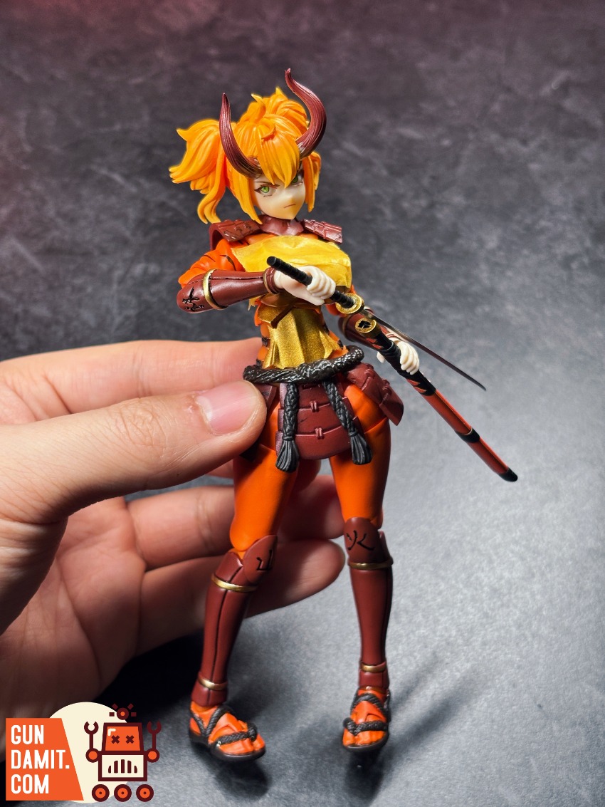 KG-SHINGEN Sengoku G - front view KEEPGOING Takeda Shingen - front view