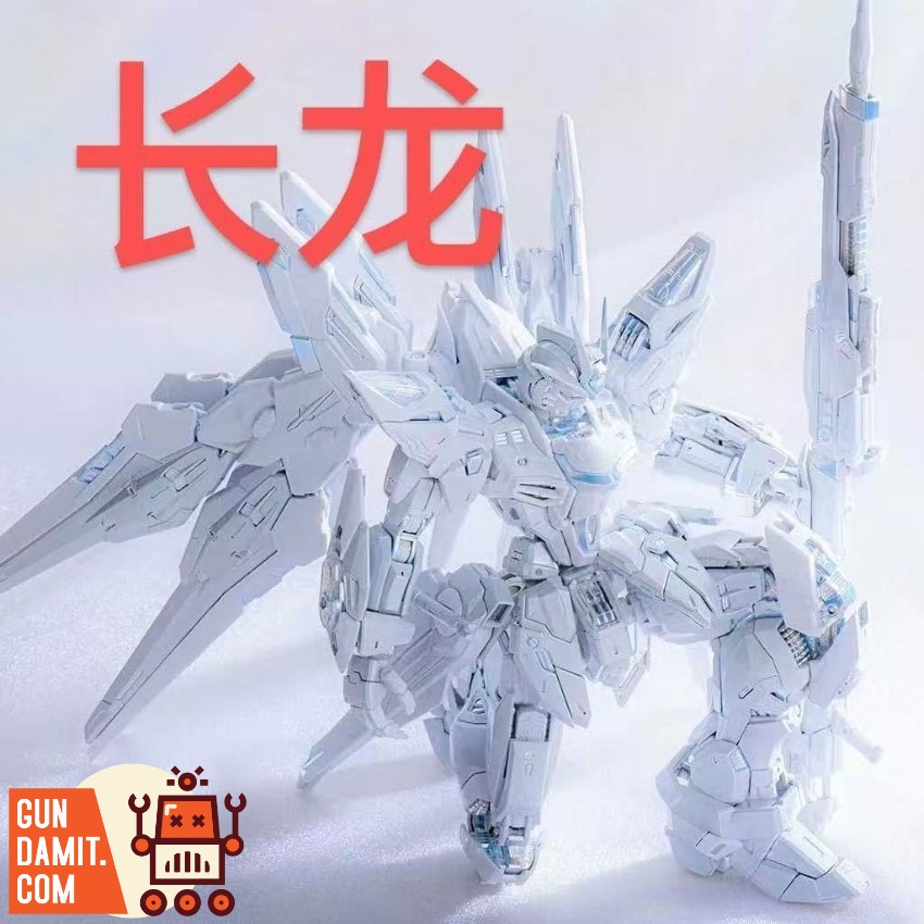 MGEX Twilight White - close-up detail Chang Long MGEX Twilight White Gundam - close-up detail