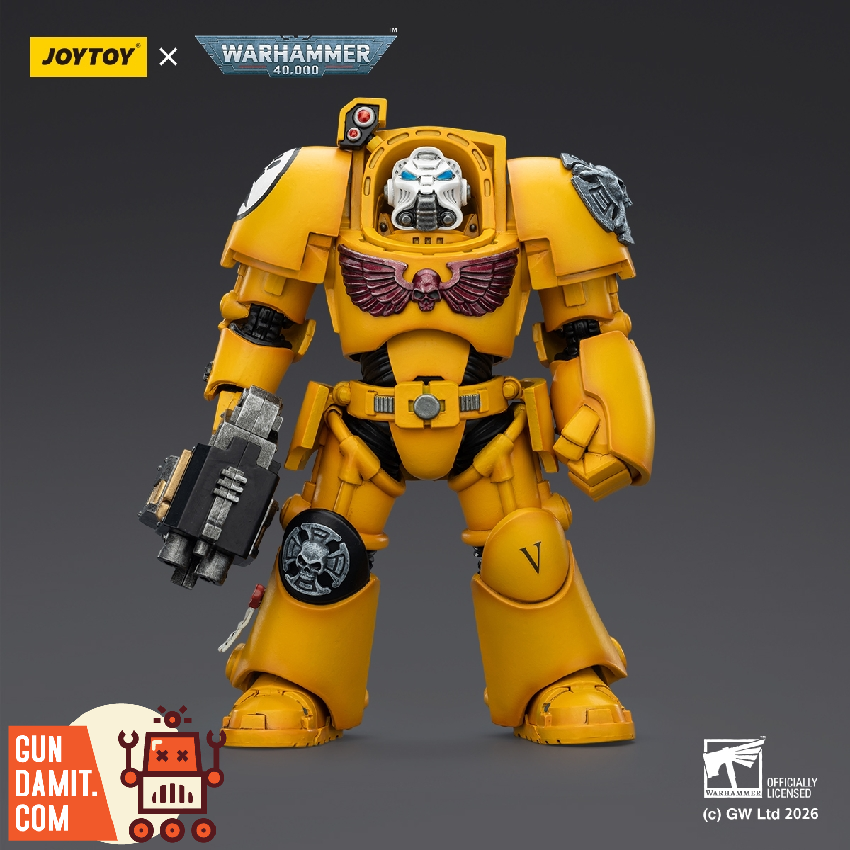 JT03165 Imperial Fists Terminator 2 - front view JoyToy JT03165 Imperial Fists Terminator 2 - front view