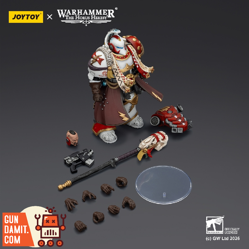 JoyToy Stormseer Consul Warhammer 40K - weapon detail JT03585 JoyToy White Scars Stormseer Consul 1/18 - weapon detail