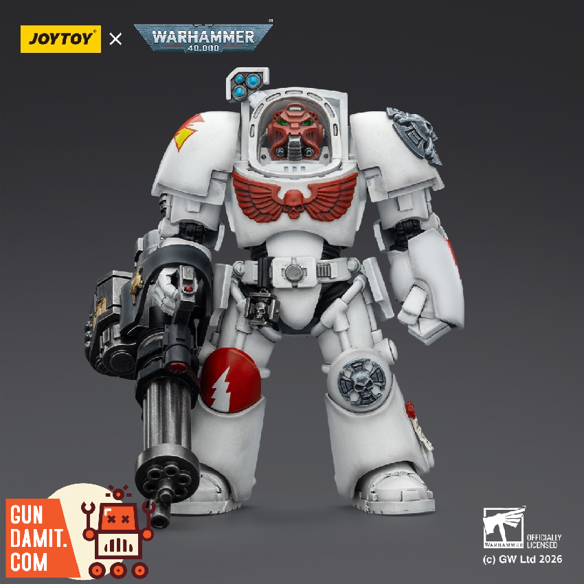 JT03202 White Scars Terminator 3 - front view JoyToy JT03202 White Scars Terminator 3 - front view