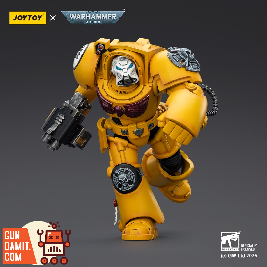 JT03165 Imperial Fists Terminator 2 - back view JoyToy JT03165 Imperial Fists Terminator 2 - back view