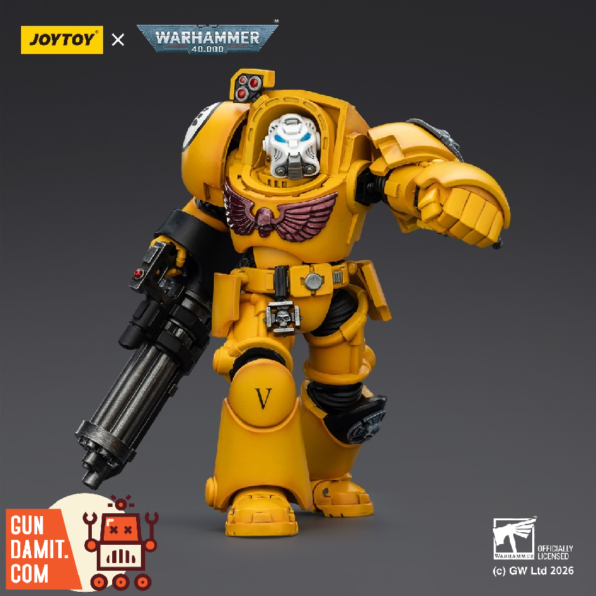 JT03172 Imperial Fists Terminator 3 - back view JoyToy JT03172 Imperial Fists Terminator 3 - back view