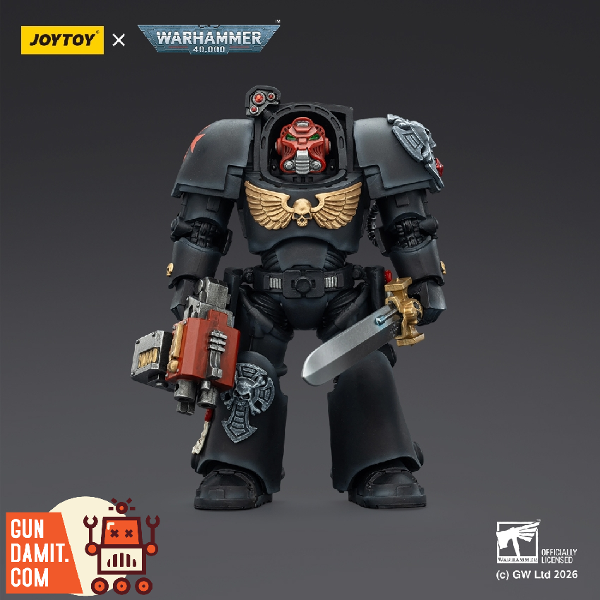 JT03097 Black Templars Terminator 1 - front view JoyToy JT03097 Black Templars Terminator 1 - front view