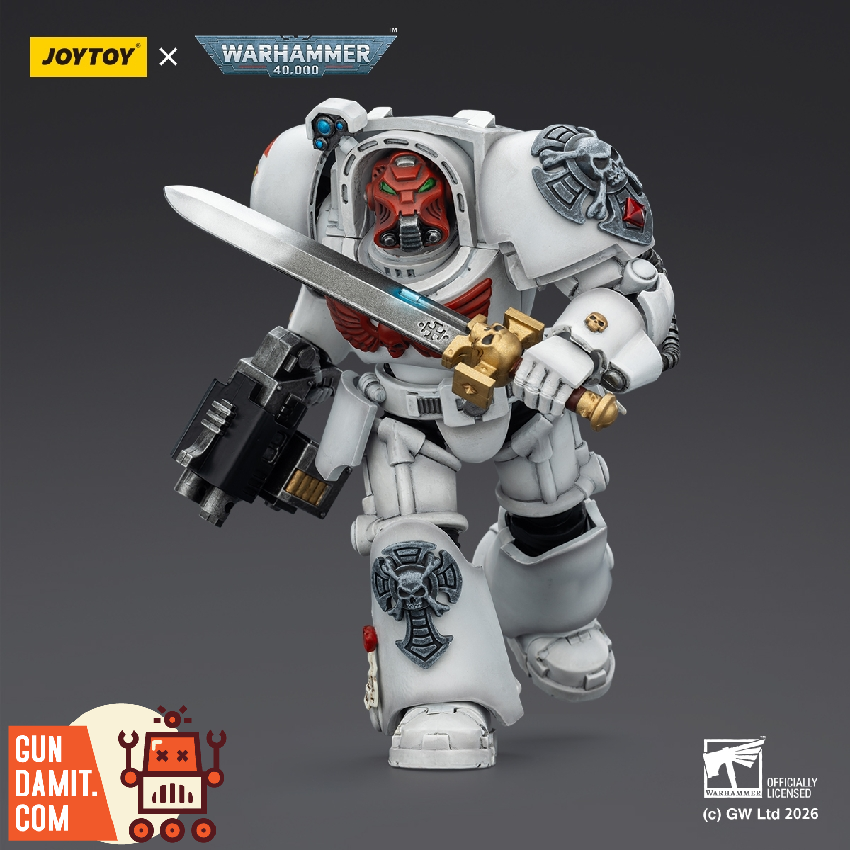 JT03189 White Scars Terminator 1 - back view JoyToy JT03189 White Scars Terminator 1 - back view