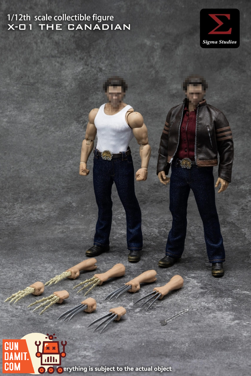 Sigma Toys X-01 The Canadian 1/12 Action Figure - pose 3 Sigma Toys X-01 The Canadian 1/12 Action Figure - pose 3