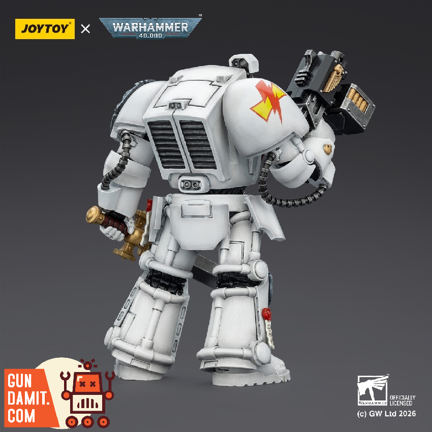 JT03189 White Scars Terminator 1 - side view JoyToy JT03189 White Scars Terminator 1 - side view