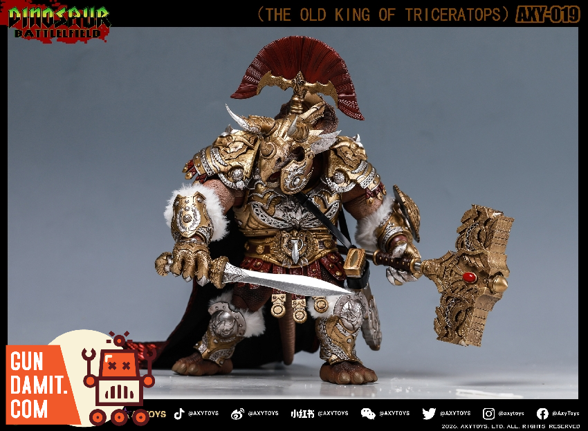 Axytoys Triceratops Deluxe Set - view 8 AXY-018019 Axytoys Triceratops Kings 1/12 Set - view 8