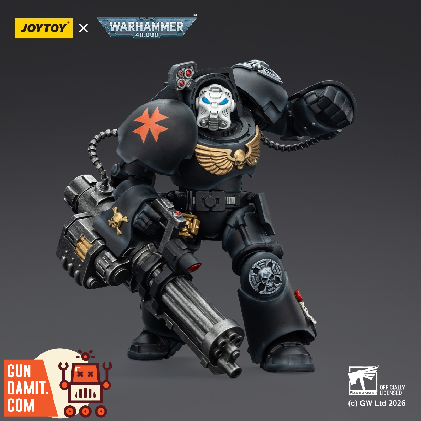 JT03110 Black Templars Terminator 3 - close-up detail JoyToy JT03110 Black Templars Terminator 3 - close-up detail