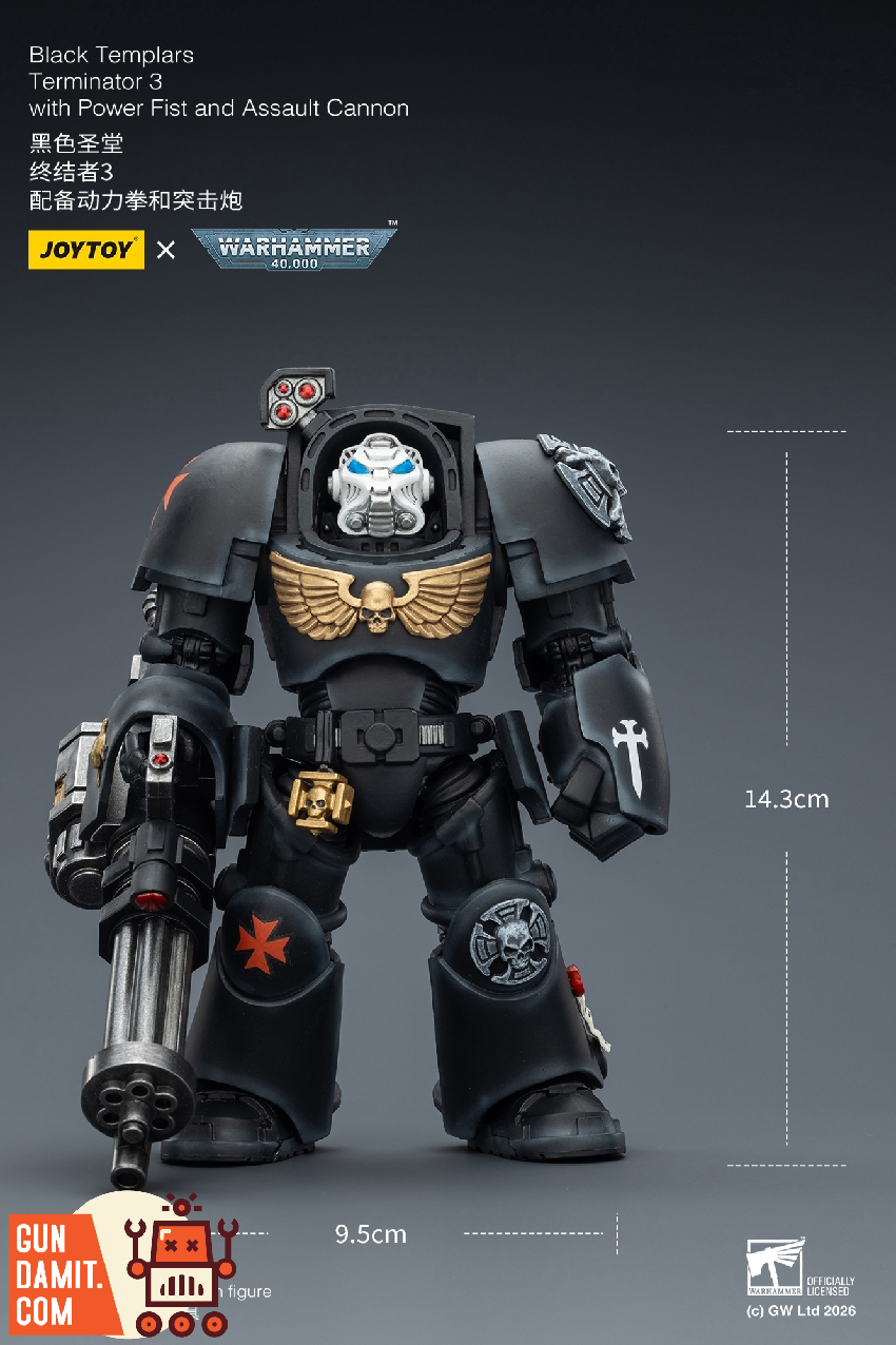 JT03110 Black Templars Terminator 3 - view 20 JoyToy JT03110 Black Templars Terminator 3 - view 20