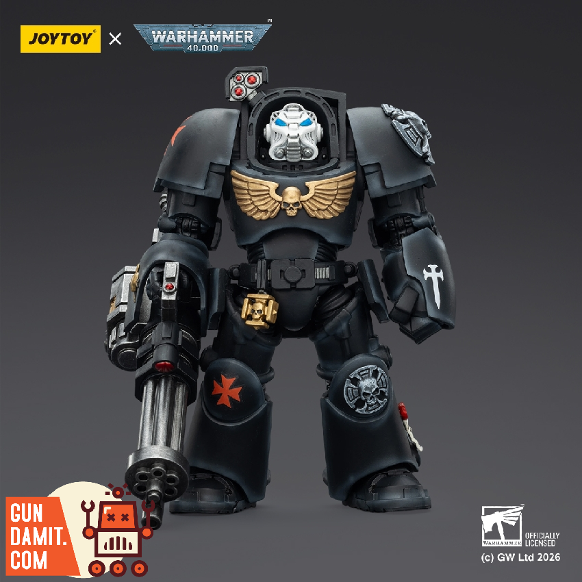 JT03110 Black Templars Terminator 3 - front view JoyToy JT03110 Black Templars Terminator 3 - front view