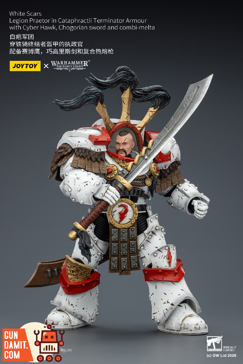 JoyToy White Scars Praetor Warhammer 40K - view 20 JT03486 JoyToy White Scars Praetor Terminator 1/18 - view 20