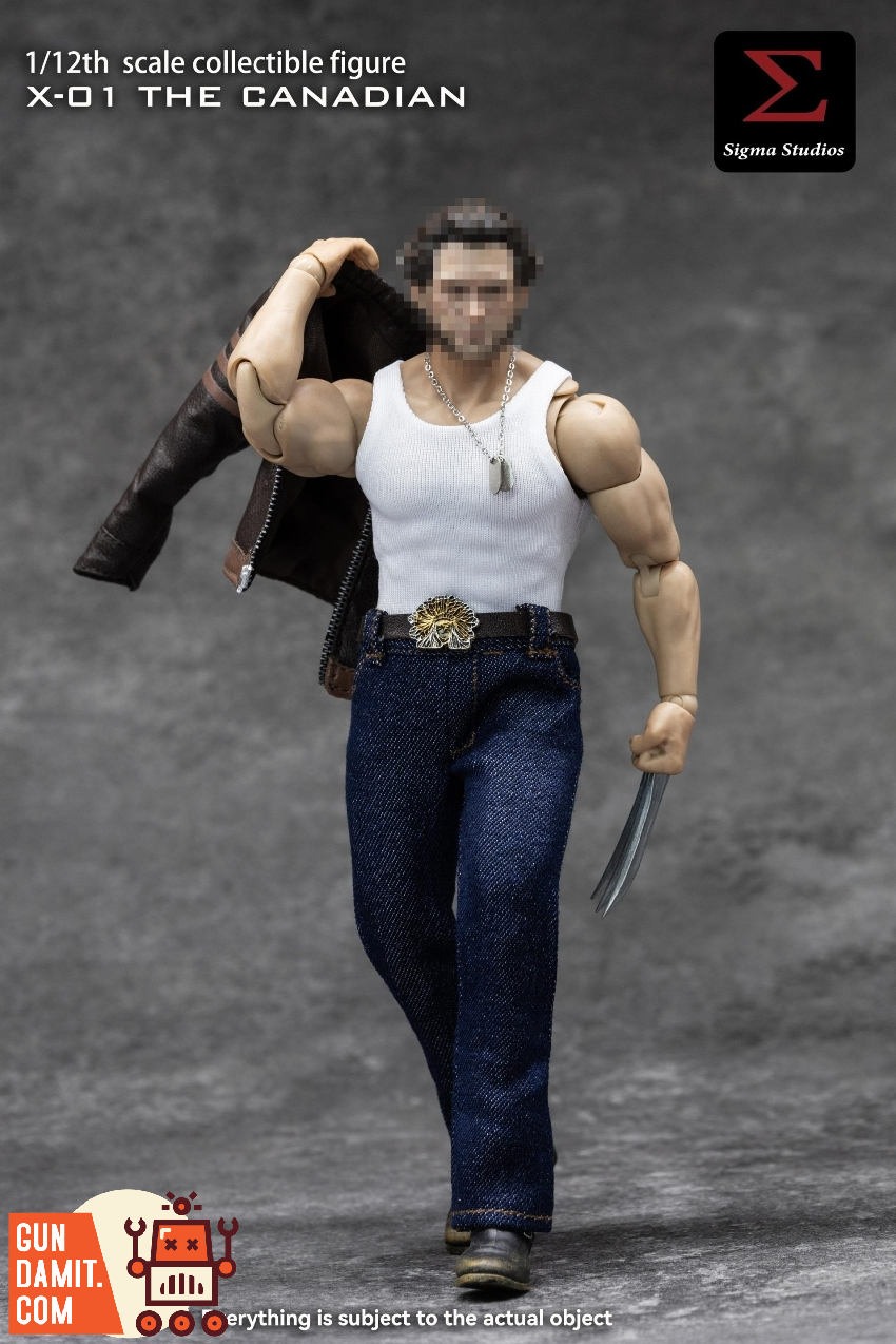 Sigma Toys X-01 The Canadian 1/12 Action Figure - accessories Sigma Toys X-01 The Canadian 1/12 Action Figure - accessories