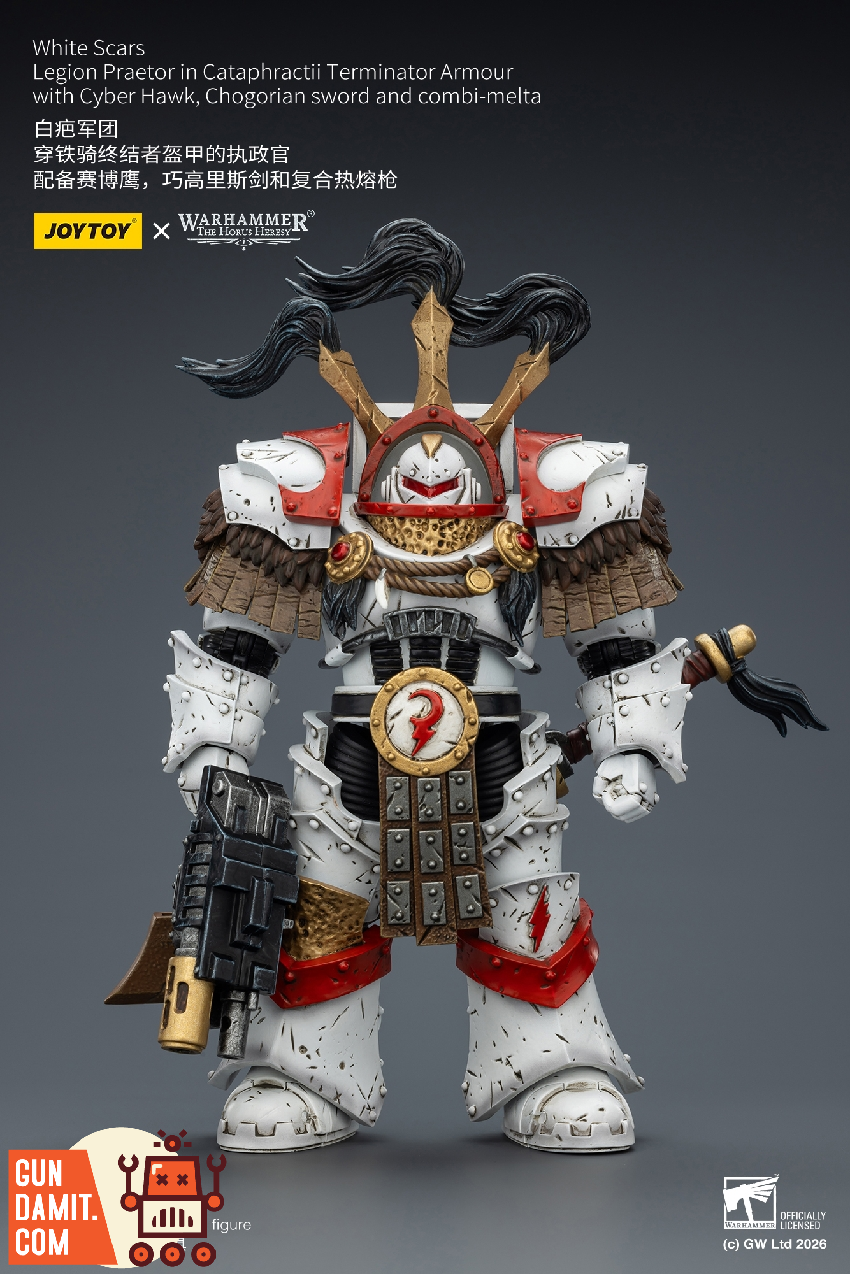 JoyToy White Scars Praetor Warhammer 40K - view 13 JT03486 JoyToy White Scars Praetor Terminator 1/18 - view 13