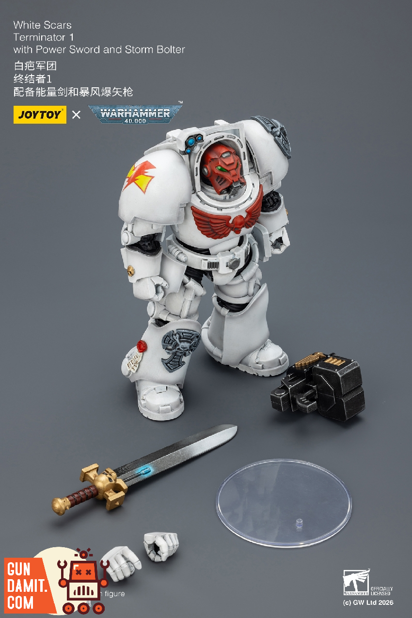 JT03189 White Scars Terminator 1 - view 20 JoyToy JT03189 White Scars Terminator 1 - view 20