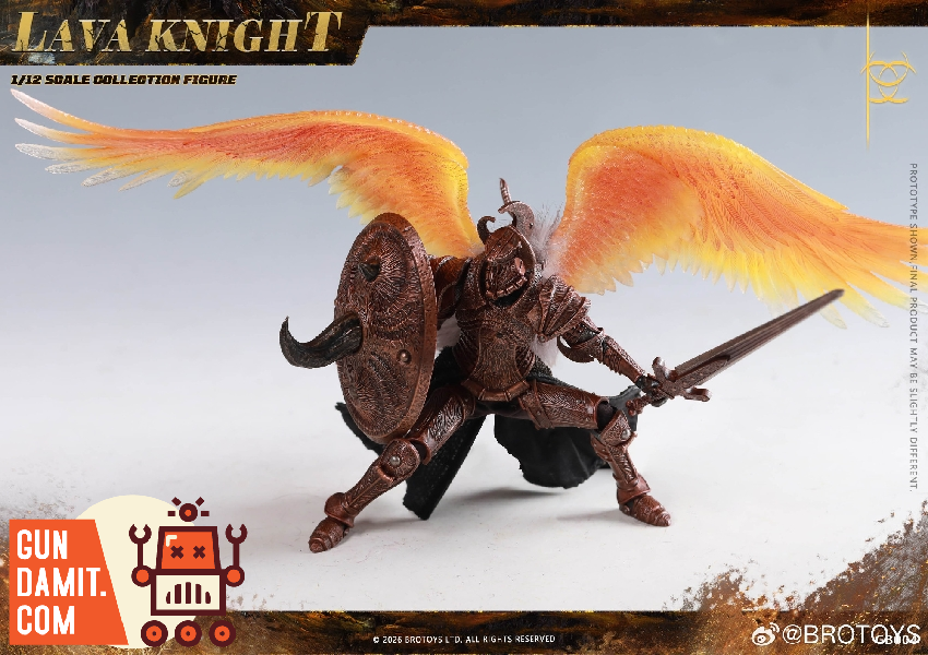 Lava Knight - view 5 BroToys GB004 Lava Knight - view 5