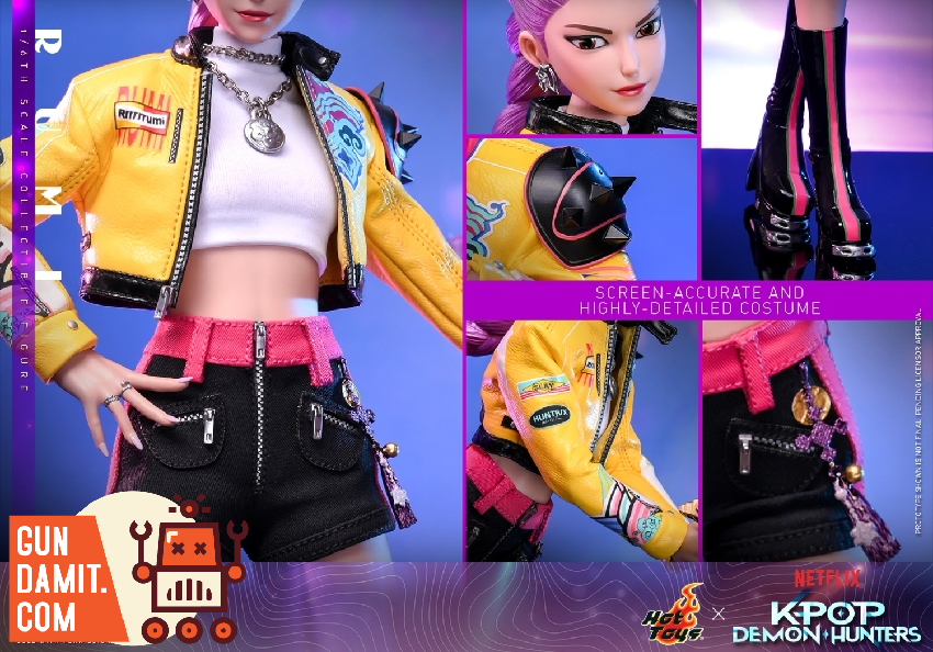 TMS176 Rumi - view 12 Hot Toys TMS176 KPop Demon Hunters Rumi - view 12