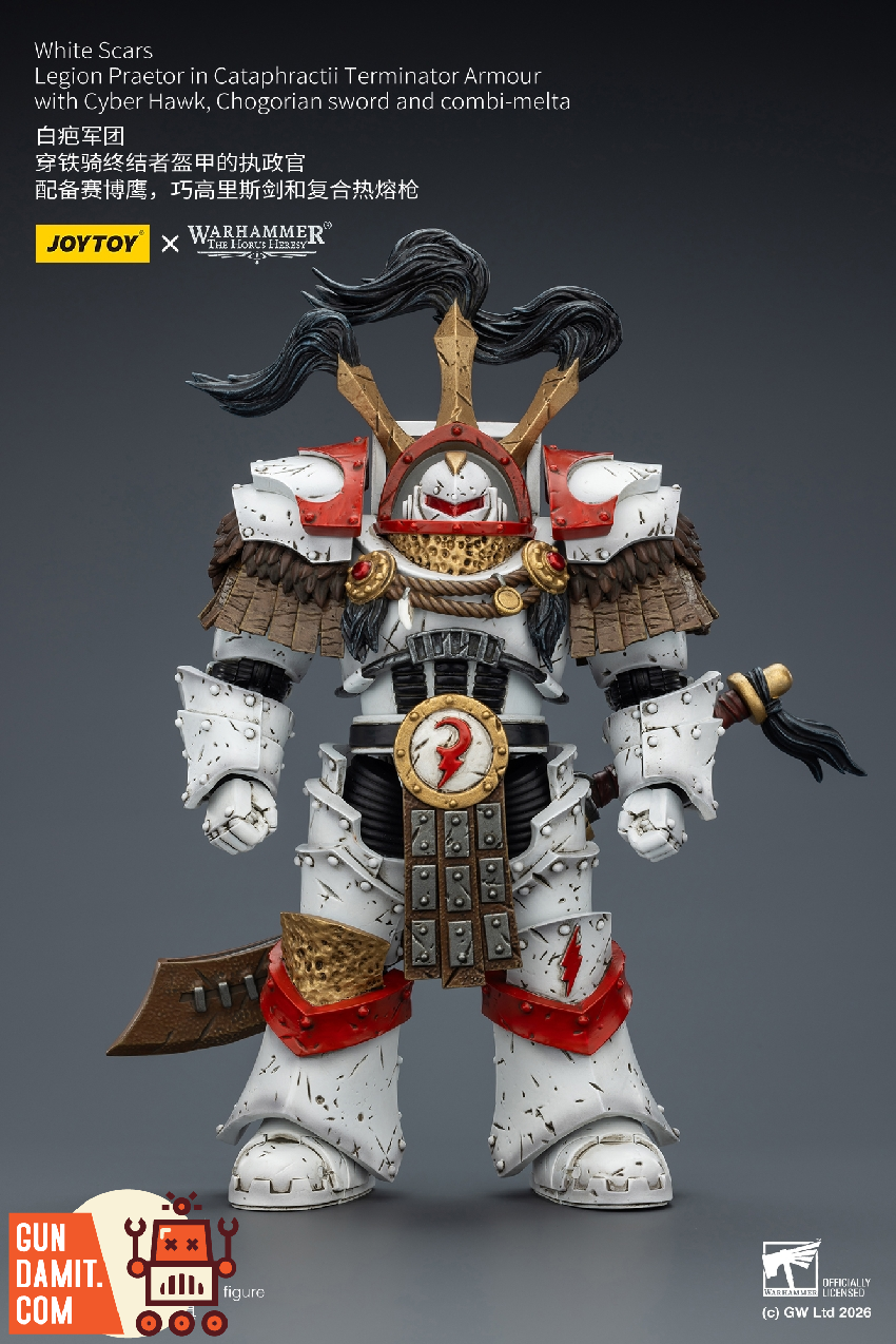 JoyToy White Scars Praetor Warhammer 40K - view 12 JT03486 JoyToy White Scars Praetor Terminator 1/18 - view 12