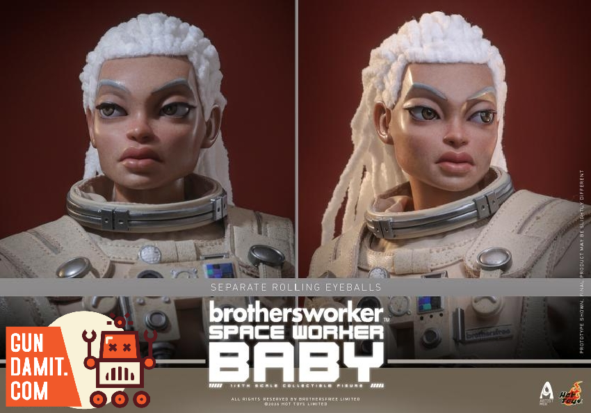 Hot Toys AMC040 Space Worker Baby Brothersfree 1/6 - detail 3 Hot Toys AMC040 Space Worker Baby Brothersfree 1/6 - detail 3