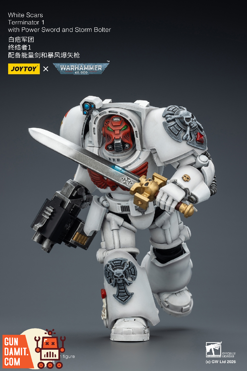 JT03189 White Scars Terminator 1 - view 16 JoyToy JT03189 White Scars Terminator 1 - view 16