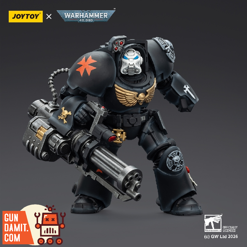 JT03110 Black Templars Terminator 3 - back view JoyToy JT03110 Black Templars Terminator 3 - back view