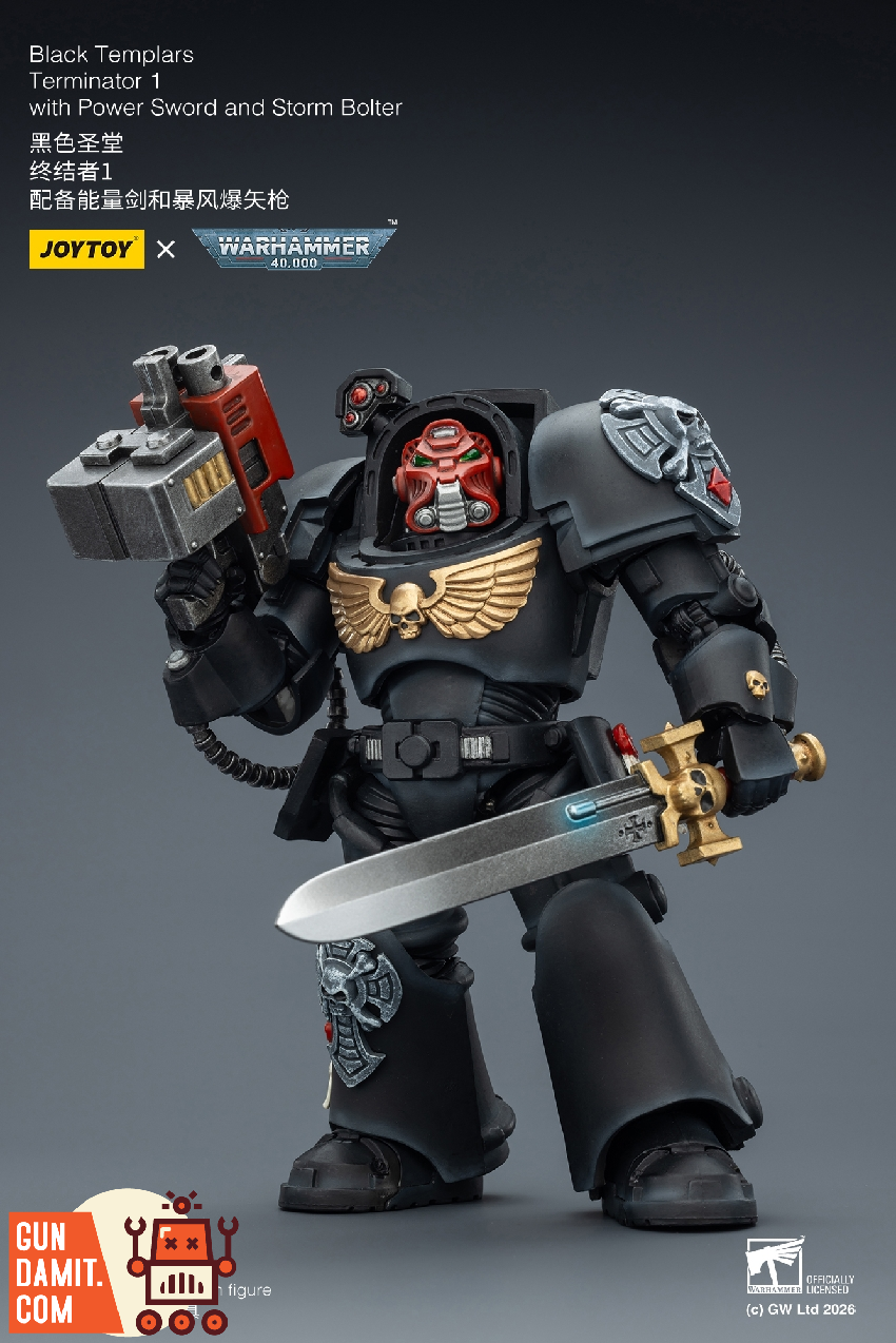 JT03097 Black Templars Terminator 1 - view 14 JoyToy JT03097 Black Templars Terminator 1 - view 14