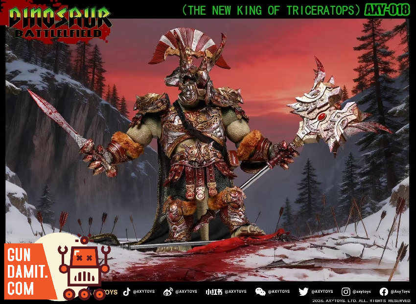 Axytoys Triceratops Deluxe - view 5 Axytoys AXY-018 New King Triceratops Deluxe - view 5